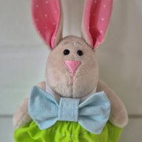 Пасхальный кролик зелёный