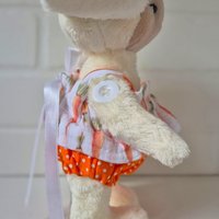 Пасхальный зайка плюшевый