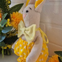 Пасхальный кролик жёлтый