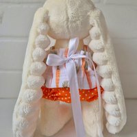 Пасхальный зайка плюшевый